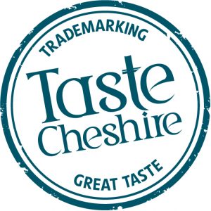 Taste Cheshire logo Turquoise